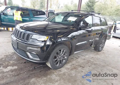 2018 Jeep Grand Cherokee High Altitude 4X4 z USA, uszkodzony, nr VIN 1C4RJFCG5JC135183